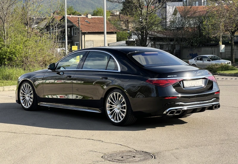 Mercedes-Benz S 63 AMG E-PERFORMANCE/EXCLUSIV/BURM/360/RIDE CONTROL/TV/21, снимка 4 - Автомобили и джипове - 50000698