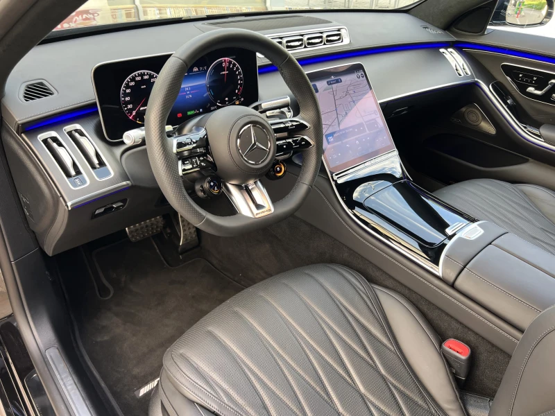 Mercedes-Benz S 63 AMG E-PERFORMANCE/EXCLUSIV/BURM/360/RIDE CONTROL/TV/21, снимка 10 - Автомобили и джипове - 50000698