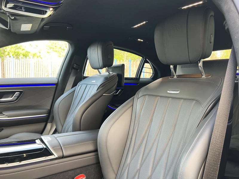 Mercedes-Benz S 63 AMG E-PERFORMANCE/EXCLUSIV/BURM/360/RIDE CONTROL/TV/21, снимка 9 - Автомобили и джипове - 50000698