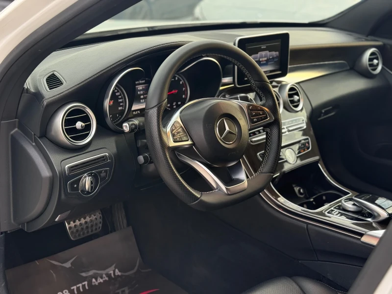 Mercedes-Benz C 300 2016г* 4Matic* AMG-line* 141.000KM* Панорама* , снимка 7 - Автомобили и джипове - 52355320