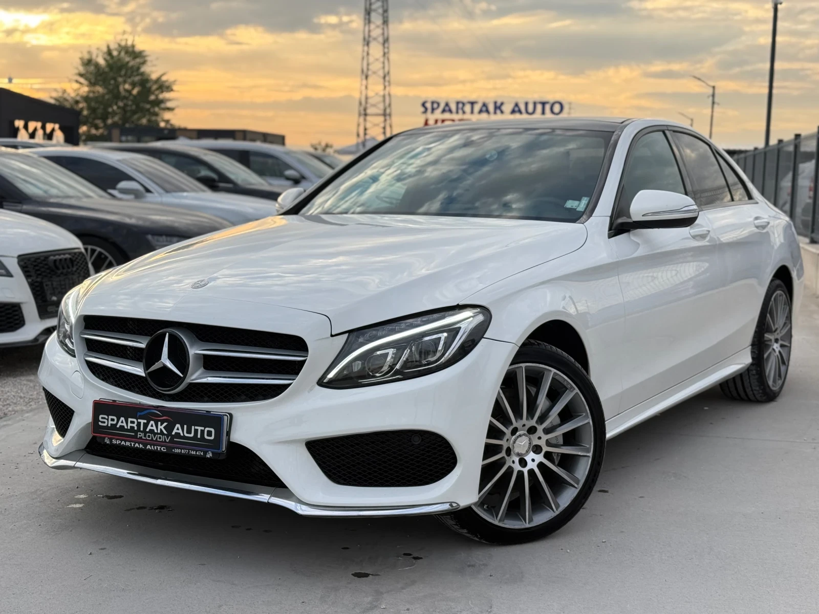 Mercedes-Benz C 300 2016г* 4Matic* AMG-line* 141.000KM* Панорама* , снимка 1