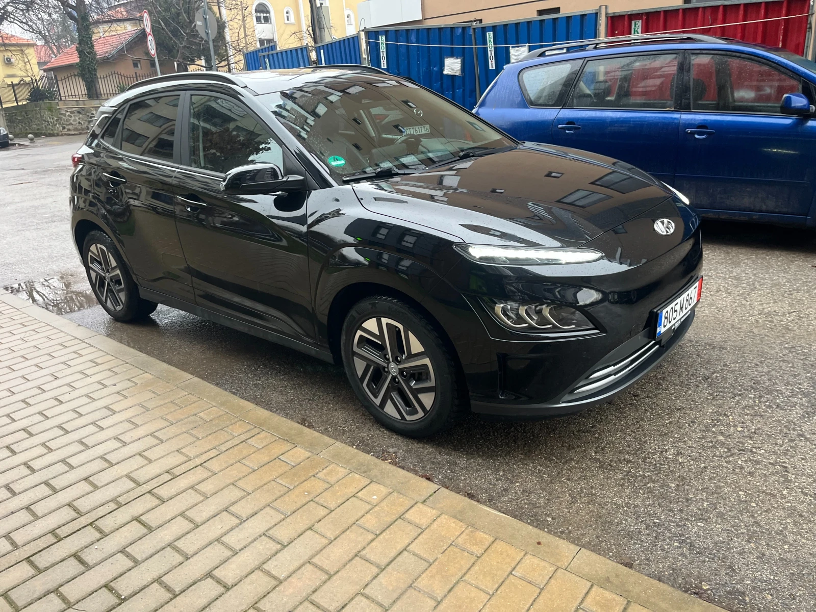 Hyundai Kona Premium 64 kW, кожен салон, панорамен покрив - изображение 2