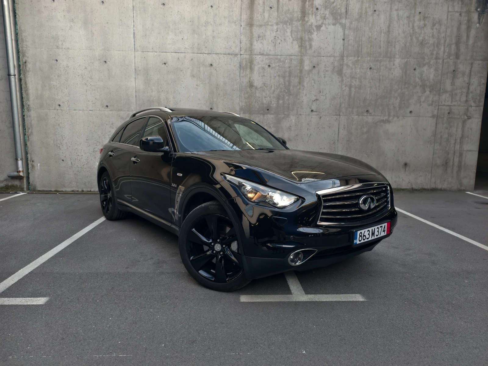 Infiniti QX70 SPREMIUM| AWD| КОЖА| NAVI| ОБДУХВАНЕ| ПОДГРЕВ