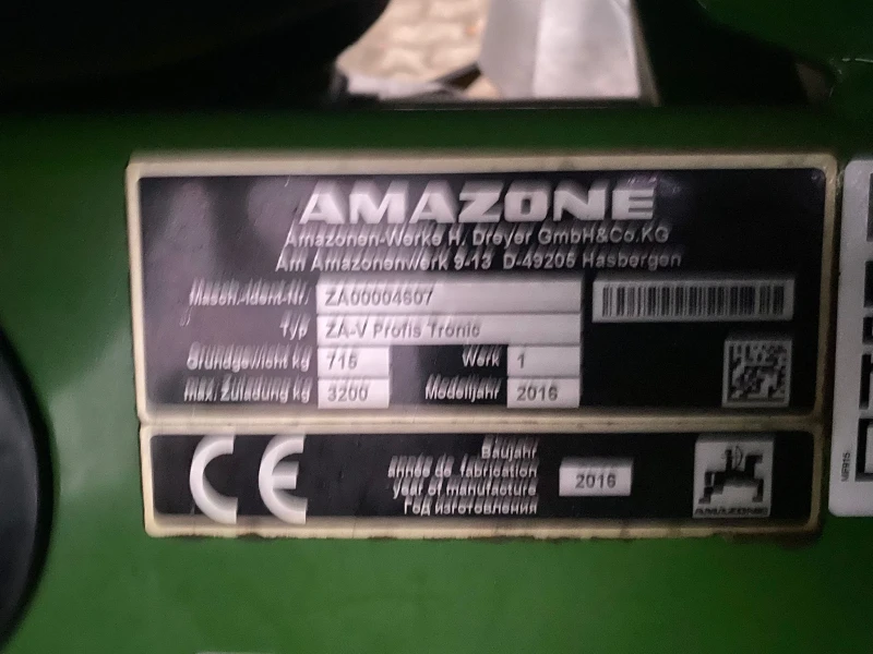 Торачка Amazone Profis Tronic, снимка 11 - Селскостопанска техника - 48636423