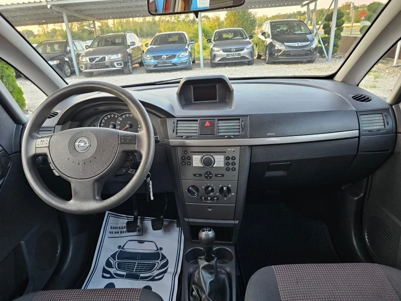 Opel Meriva 1.4i КЛИМАТИК РЕАЛНИ КИЛОМЕТРИ, снимка 11 - Автомобили и джипове - 46171102