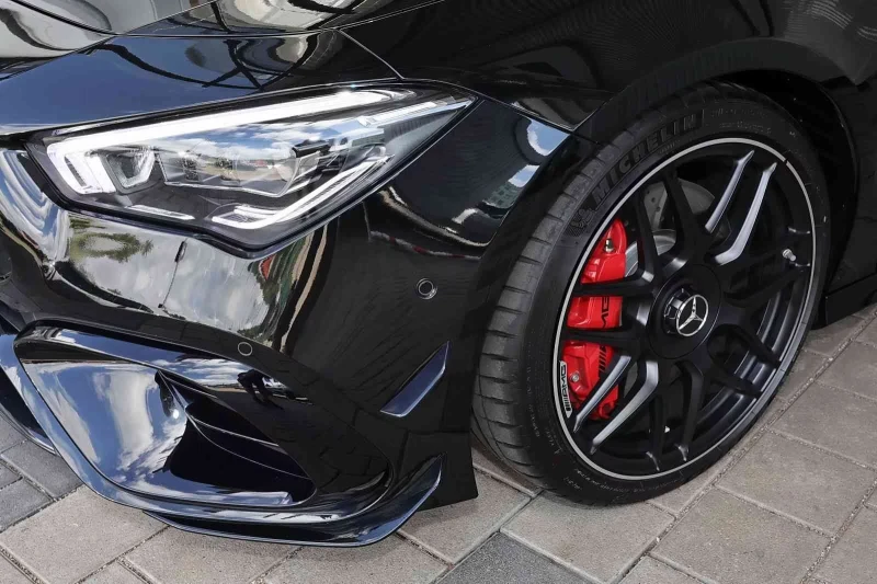 Mercedes-Benz CLA 45 AMG S 4M+ Coup&#233; PANORAMA+ DISTRO, снимка 7 - Автомобили и джипове - 51497362