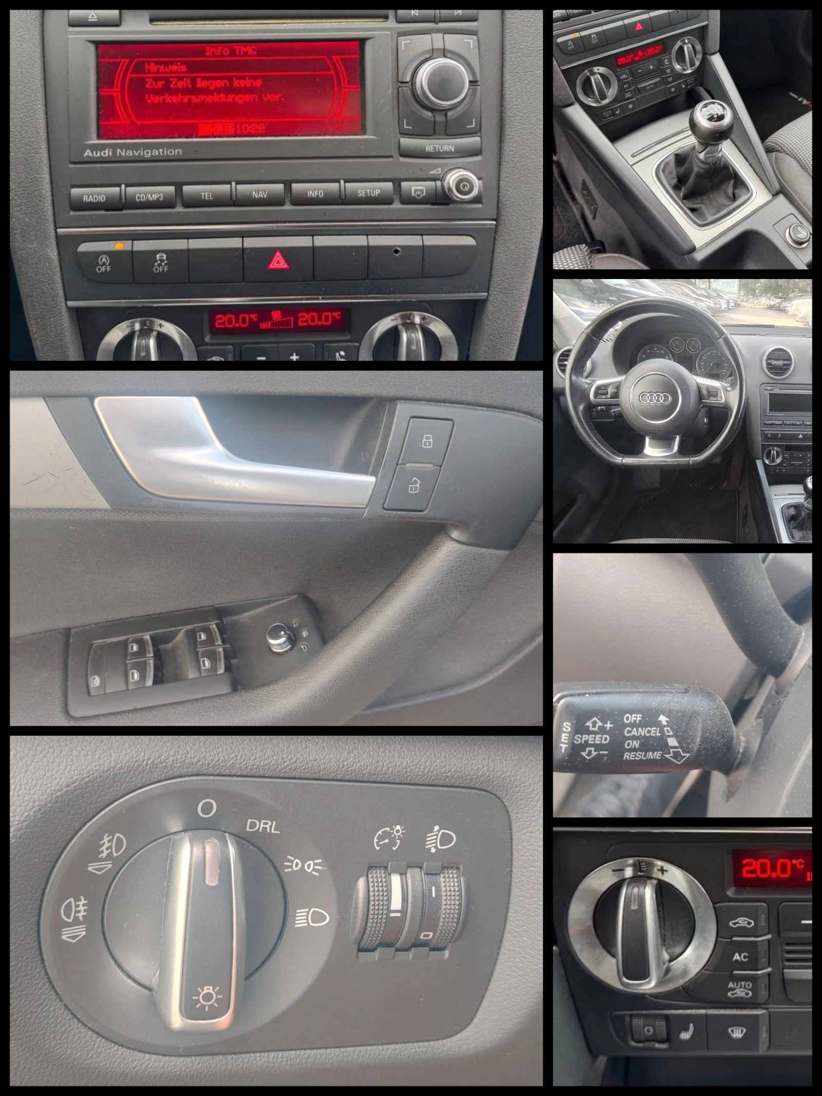 Audi A3 1.4TFSI/NAVI, снимка 12 - Автомобили и джипове - 54924337