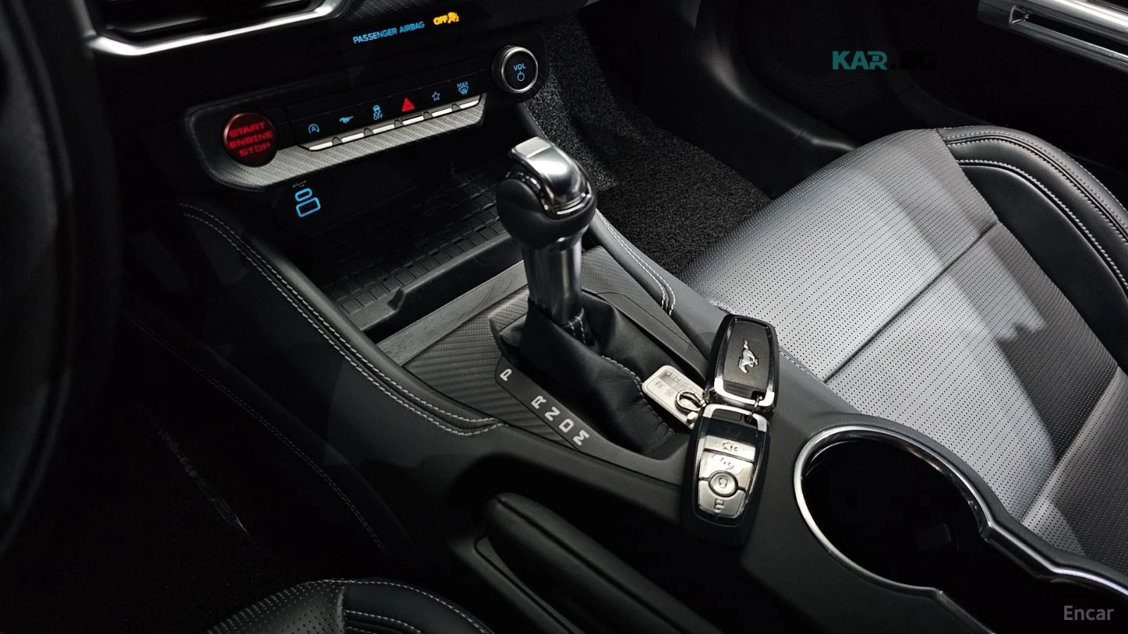 Ford Mustang 2.3* PREMIUM* КОЖА* ПОДГРЕВ* ОБДУХВАНЕ* NAVI* КАМЕ, снимка 9 - Автомобили и джипове - 55311402