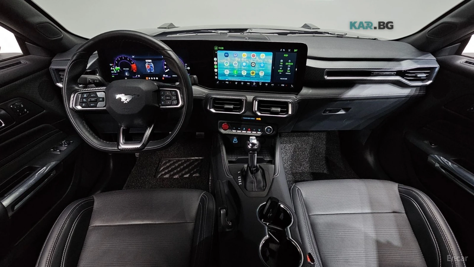 Ford Mustang 2.3* PREMIUM* КОЖА* ПОДГРЕВ* ОБДУХВАНЕ* NAVI* КАМЕ, снимка 7 - Автомобили и джипове - 55311402