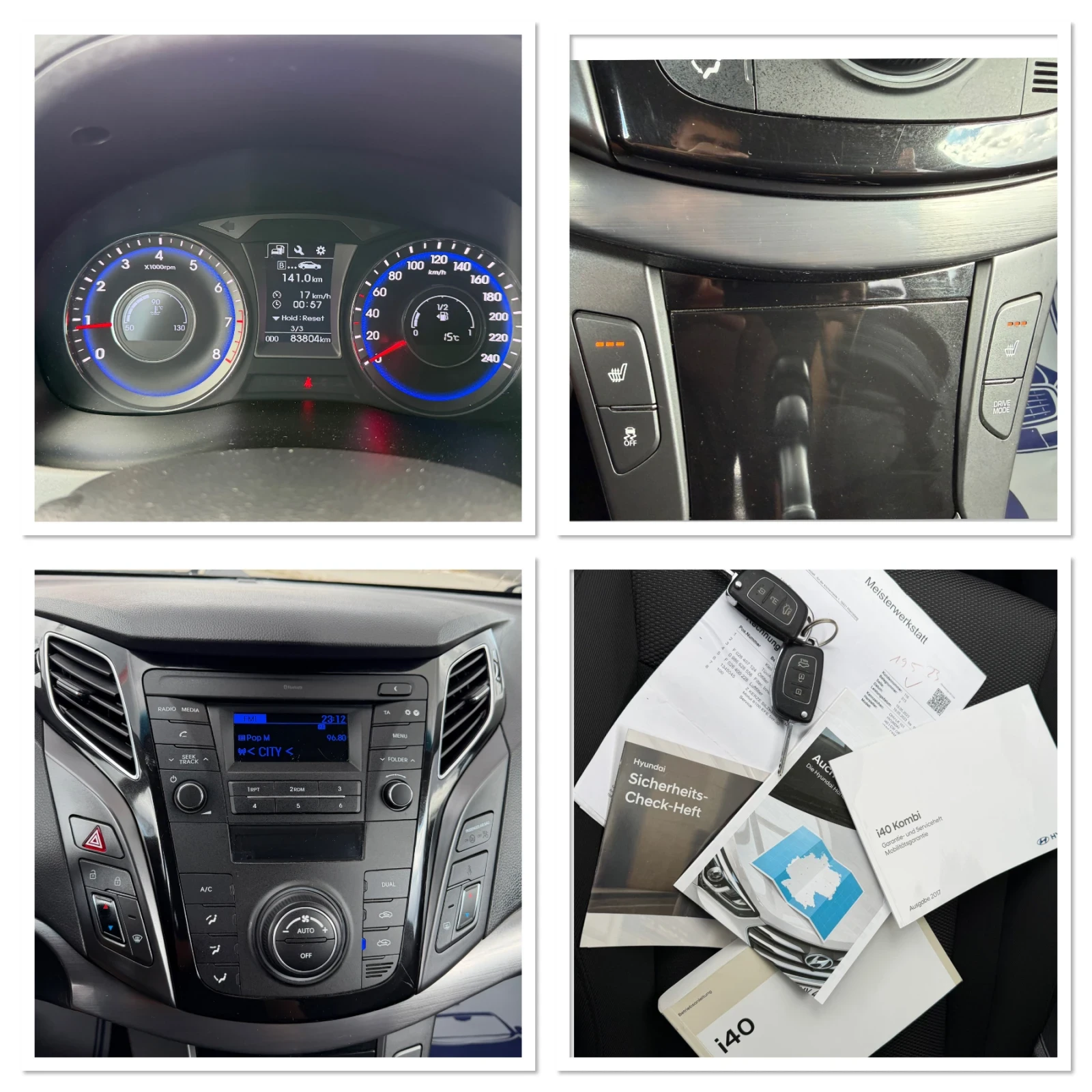 Hyundai I40 1.6 БЕНЗИН / ЕВРО6 / 83 000 км / 2018 г, снимка 16 - Автомобили и джипове - 56202001