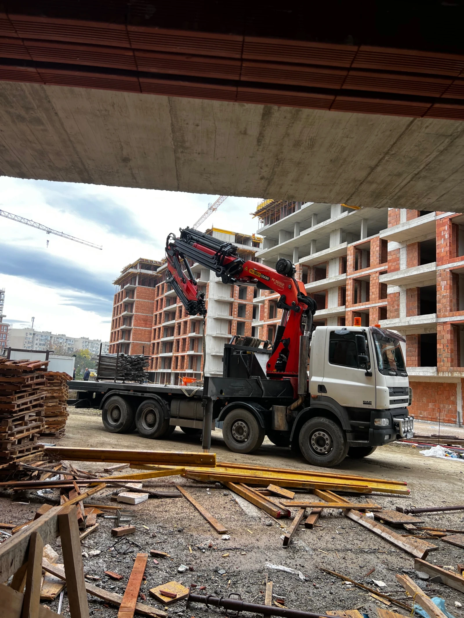 Daf CF CF 380 Panfinger 56002 - изображение 3