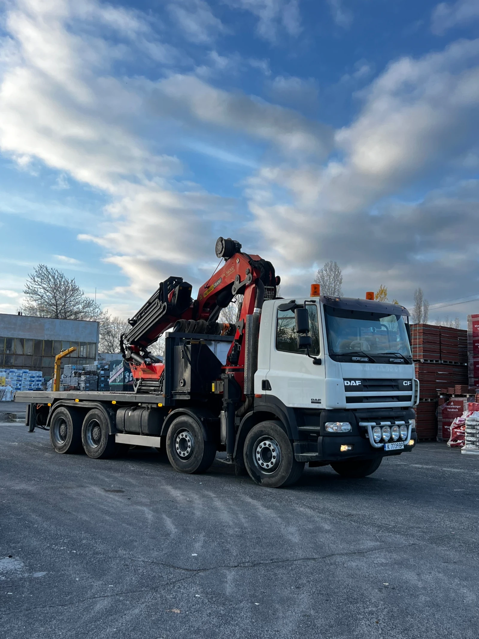 Daf CF CF 380 Panfinger 56002 | Mobile.bg   1