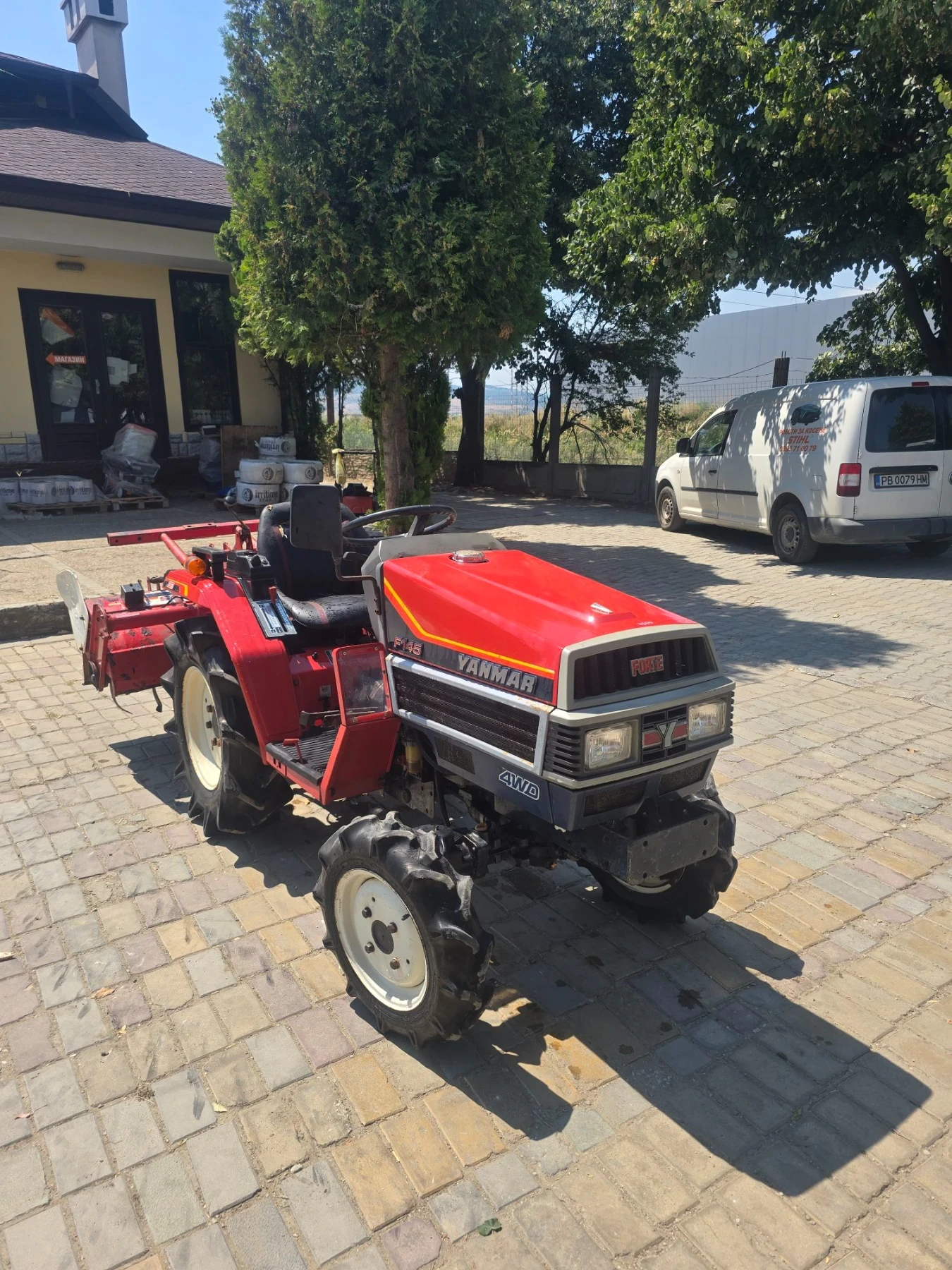Трактор Yanmar F 145, снимка 2 - Селскостопанска техника - 55704477