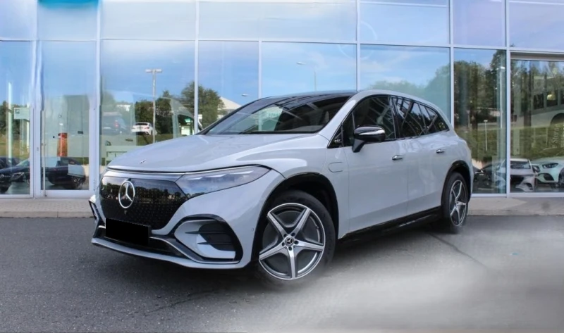 Mercedes-Benz EQS 450 SUV/AMG/4-MATIC/HYPERSCREEN/BURM/PANO/HEAD UP/, снимка 3 - Автомобили и джипове - 51532478
