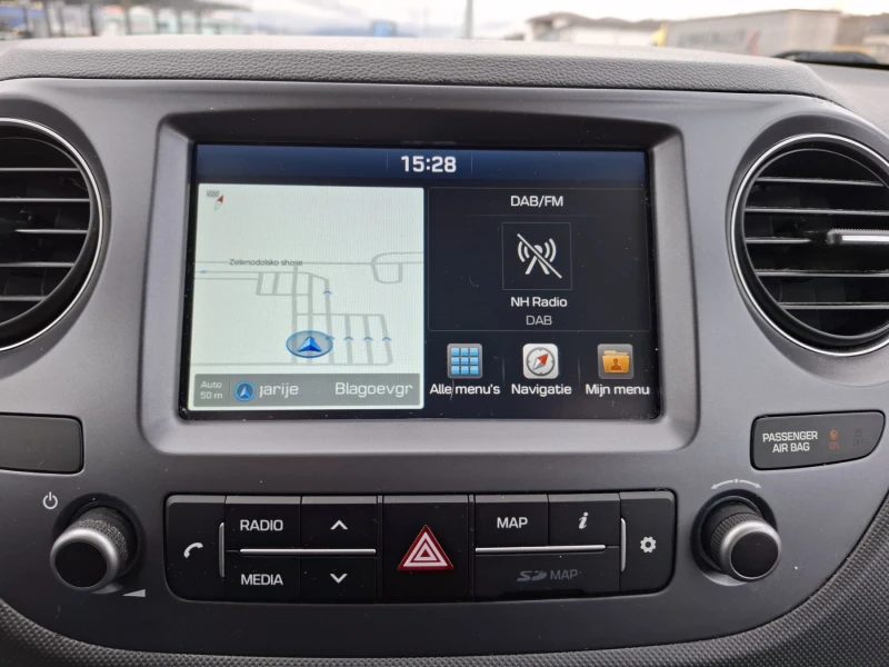 Hyundai I10 1.0 Face * 89160к.м.* NAVI * EURO6, снимка 12 - Автомобили и джипове - 53255845