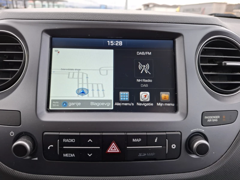 Hyundai I10 1.0 Face * 89160к.м.* NAVI * EURO6, снимка 16 - Автомобили и джипове - 53255845