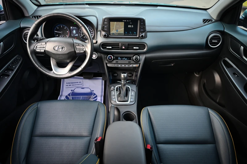 Hyundai Kona 1.6 CRDI / АВТОМАТИК / ПЪЛЕН ПАКЕТ ЕКСТРИ !!! , снимка 10 - Автомобили и джипове - 52725908