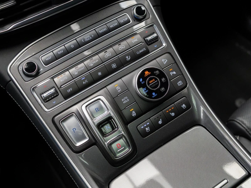 Hyundai Santa fe 2.2D 4WD HTRAC* PREMIUM* HEAD UP* 360 CAM* PANO* О, снимка 12 - Автомобили и джипове - 52747389