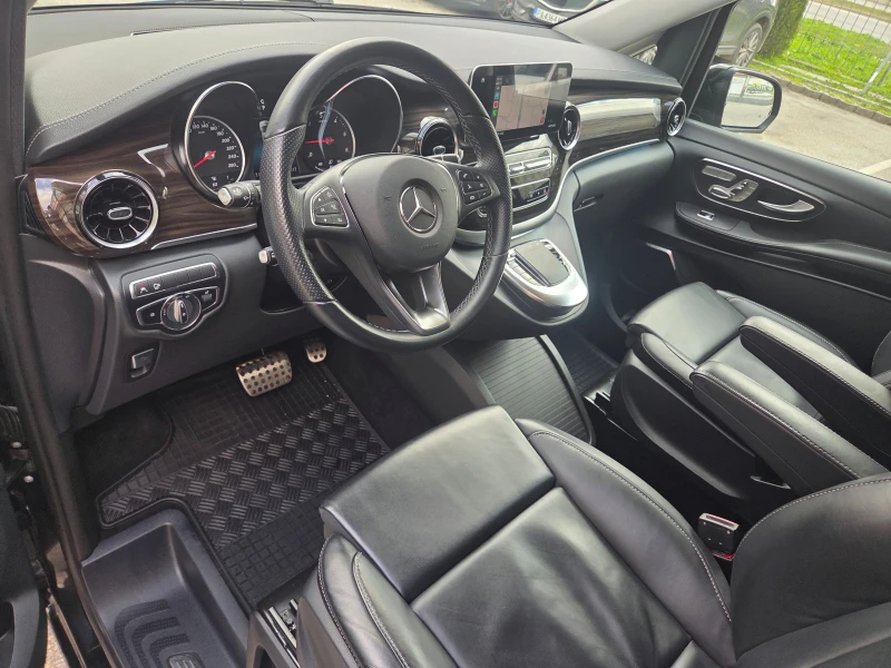 Mercedes-Benz V 300 d-Long/Distronic/BURMESTER/Navi/Камера/B Гаранция!, снимка 8 - Бусове и автобуси - 53096823