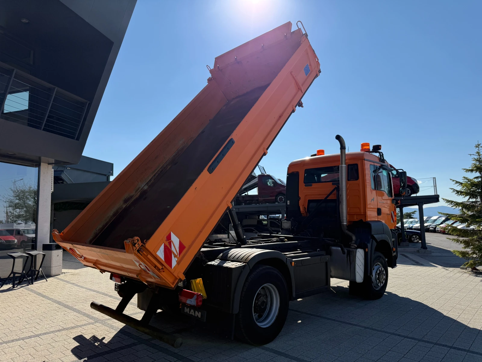 Man Tga 18.310 4x4 Климатик 4.62м. , снимка 7 - Камиони - 56093319