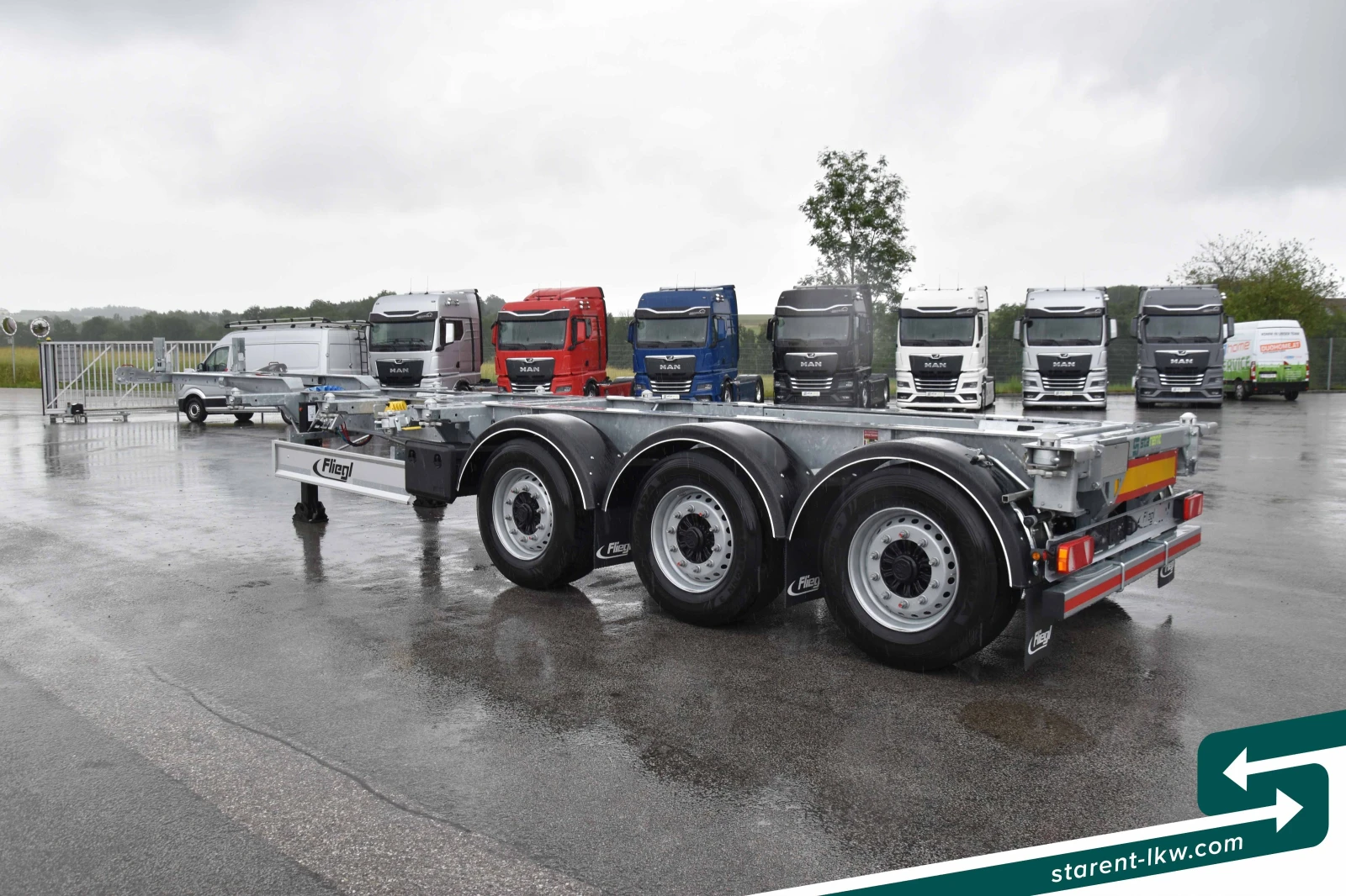 Полуремарке Fliegl TR26186, снимка 13 - Ремаркета - 54865935
