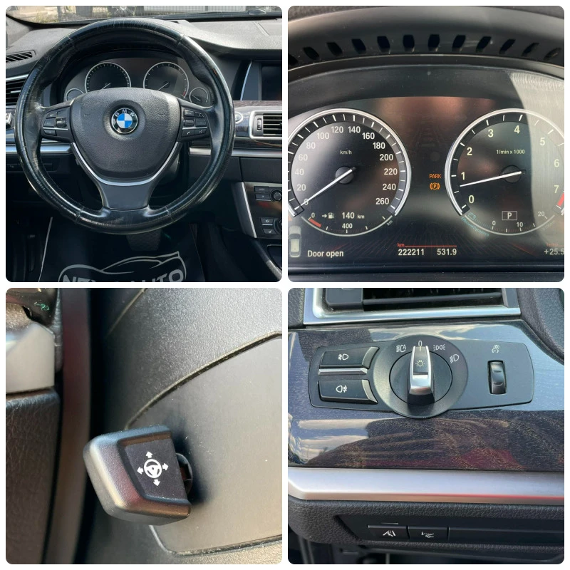 BMW 5 Gran Turismo 3.0i 306HP NAVI ПАНОРАМА, снимка 12 - Автомобили и джипове - 46746971