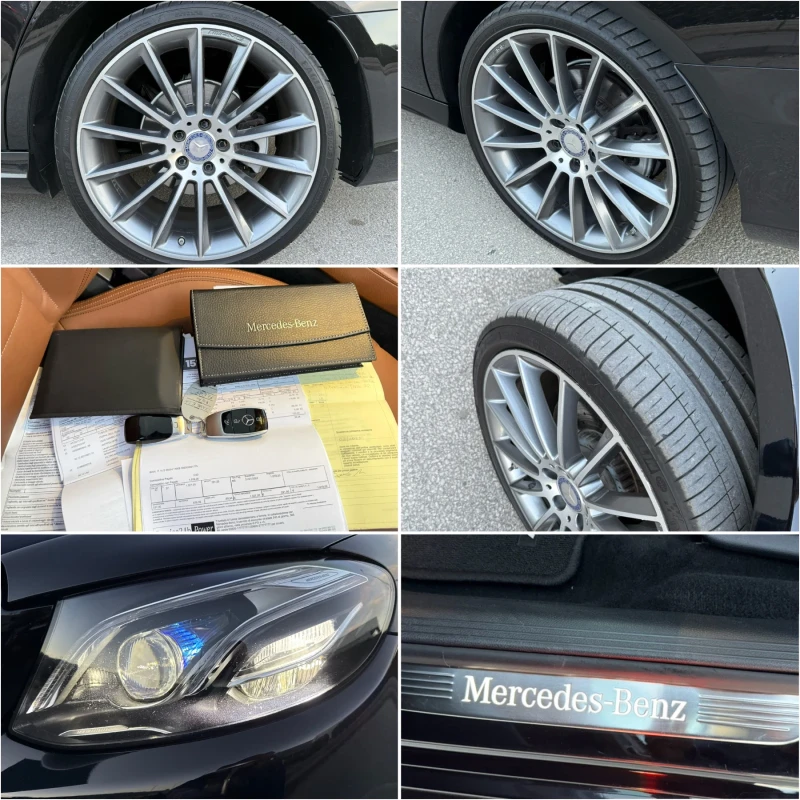 Mercedes-Benz E 220 AMG PREMIUM PLUS| DIGITAL| BURMESTER| ПЪЛНА ИСТОРИ, снимка 17 - Автомобили и джипове - 52481874