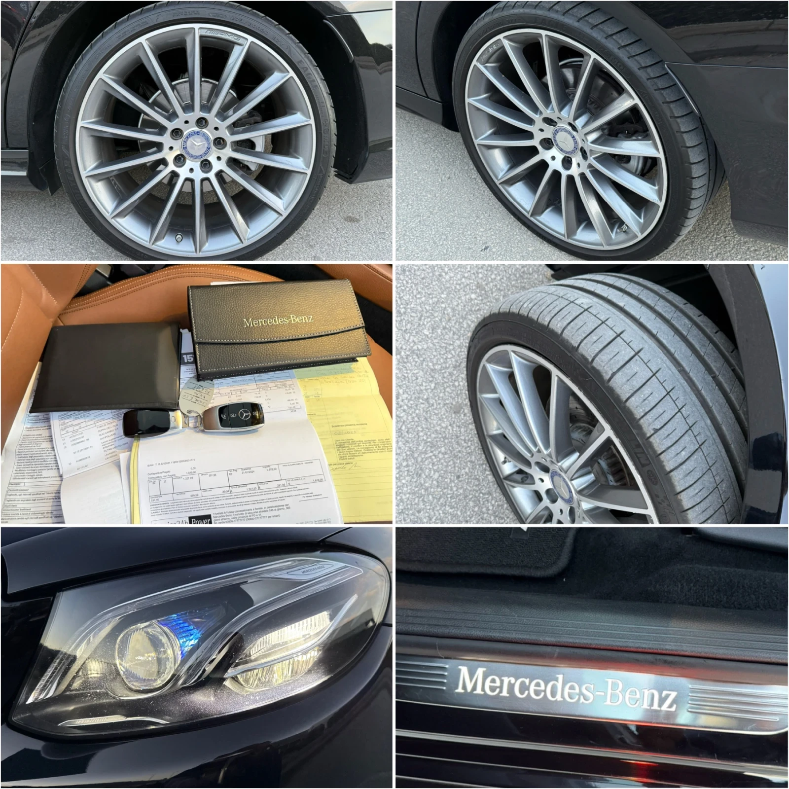 Mercedes-Benz E 220 AMG PREMIUM PLUS| DIGITAL| BURMESTER|   | Mobile.bg   17