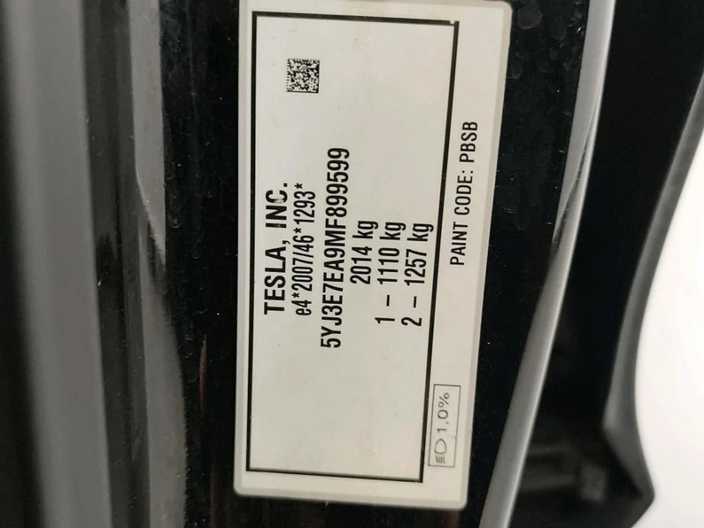 Tesla Model 3 Standart Range Plus leather led navi panorama, снимка 14 - Автомобили и джипове - 56574737
