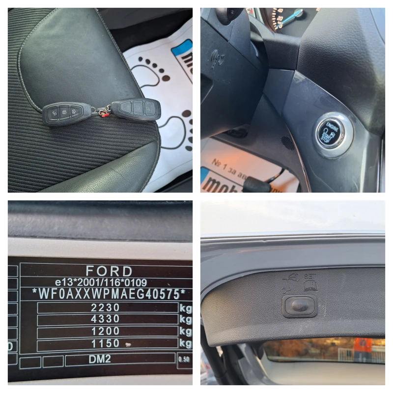 Ford Kuga 2.0 TDCI TITANIUM AVTO KOJA , снимка 15 - Автомобили и джипове - 53387321