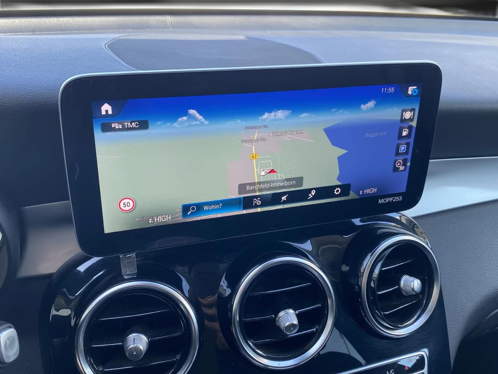 Mercedes-Benz GLC 300 4MATIC/320HP/NAVI/LED/CAM/KLESS/CARPLAY/AMBI/202g | Mobile.bg   12