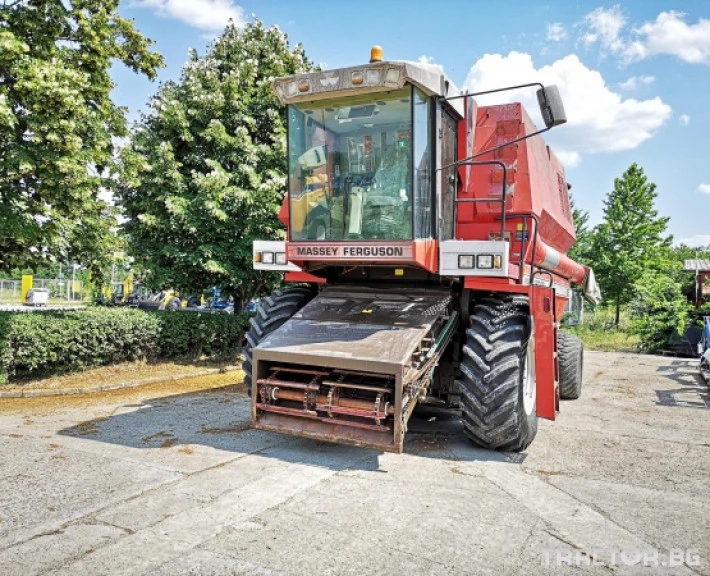 Комбайн Massey Ferguson 38, снимка 1 - Селскостопанска техника - 48247371