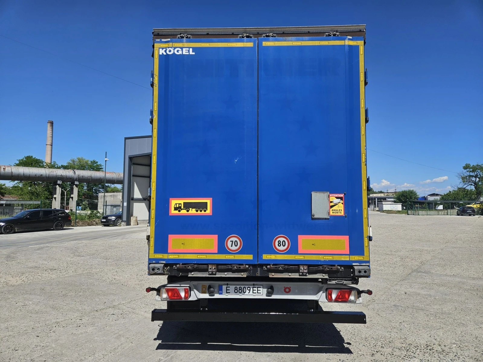 Полуремарке Koegel НАЕМ! ЛИЗИНГ! ПРОДАЖБА! ТАРА 5500кг., снимка 7 - Ремаркета - 55672136