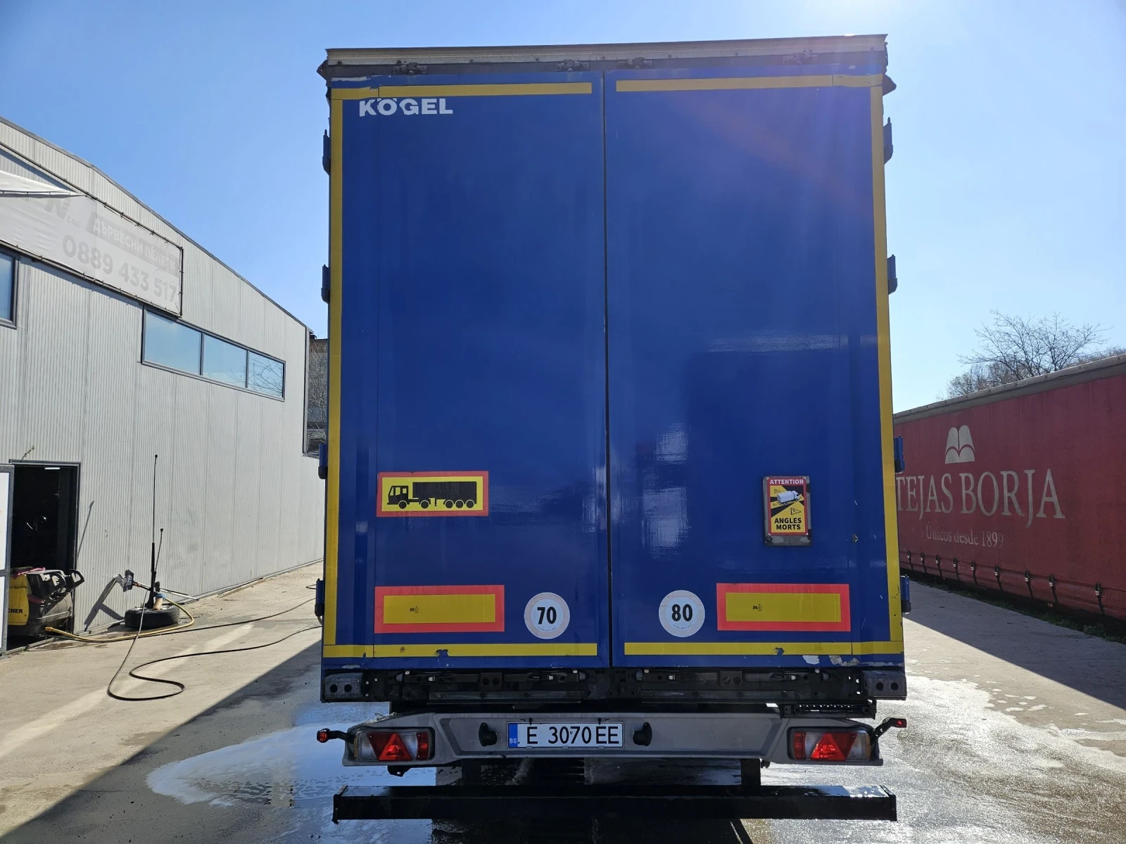 Полуремарке Koegel НАЕМ! ЛИЗИНГ! ПРОДАЖБА! Тара 5400, снимка 7 - Ремаркета - 54171726