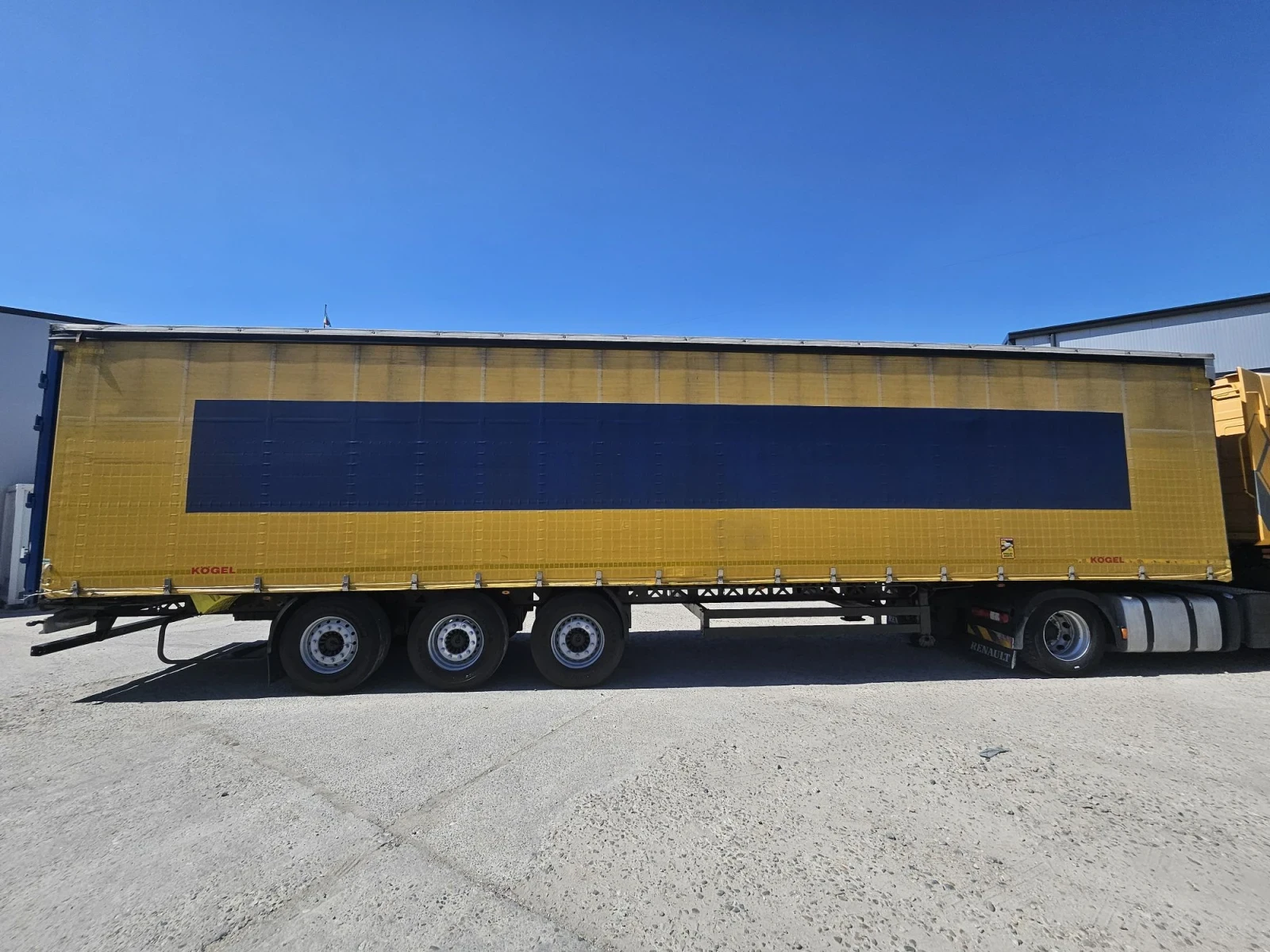 Полуремарке Koegel НАЕМ! ЛИЗИНГ! ПРОДАЖБА! ТАРА 5500кг., снимка 5 - Ремаркета - 55672136