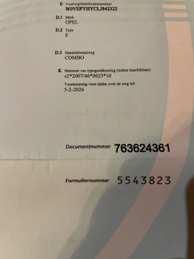 Opel Combo 1.5 his maхi, снимка 15