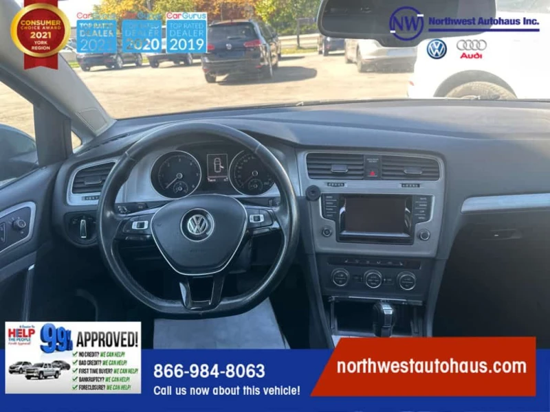 VW Golf * 2.0 TDI Comfortline * CARFAX * ЦЕНА ДО БГ, снимка 16 - Автомобили и джипове - 53529256