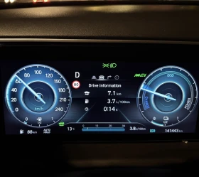 Hyundai Tucson Hybrid - 230 �.�., Digital Cockpit, Full LED | Mobile.bg � ����� ������ 8