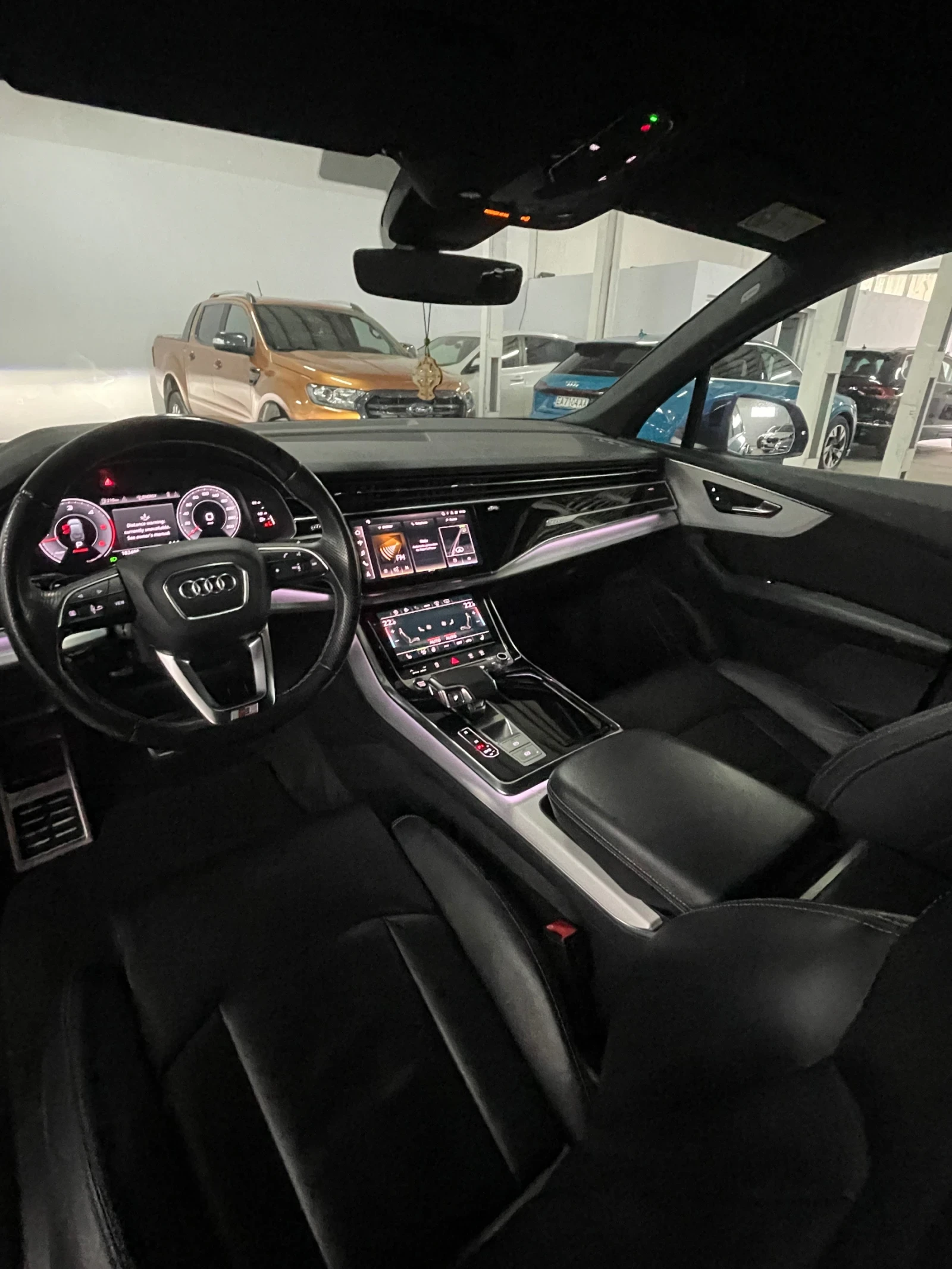 Audi Q7 Sline/50TDI/7местен/head -up/вакум/подгрев/ - изображение 9