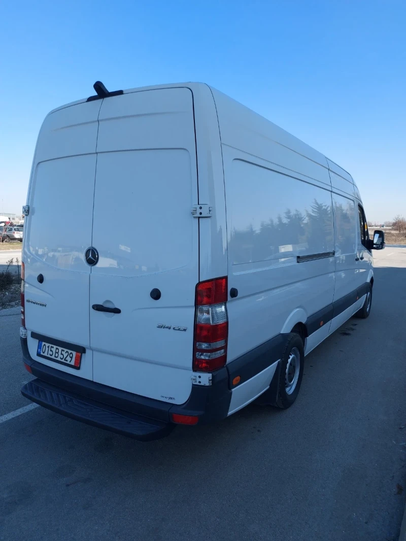 Mercedes-Benz Sprinter 314 Ориг.КМ и БОЯ, MAXI база, снимка 6 - Бусове и автобуси - 49087736