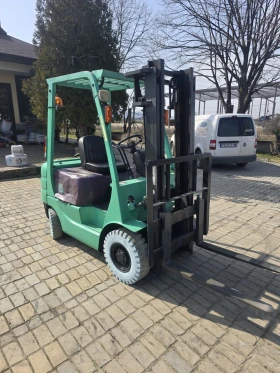 Мотокар Mitsubishi Бензин, вдига 1.5 тон, снимка 1