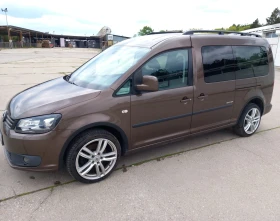 VW Caddy 2.0 TDI Германия 7 местен Топ състояние Webasto, снимка 1