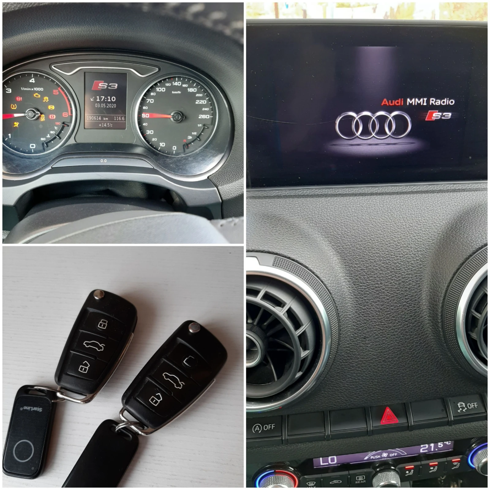 Audi A3 Sedan, 1.6 TDI, снимка 14 - Автомобили и джипове - 54972099