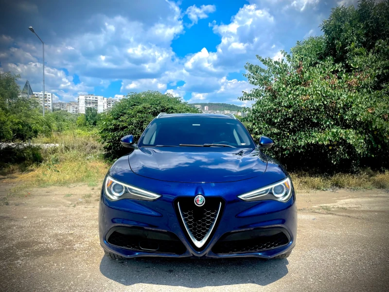 Alfa Romeo Stelvio TI 2.0 Montecarlo Blue, снимка 1 - Автомобили и джипове - 49049575