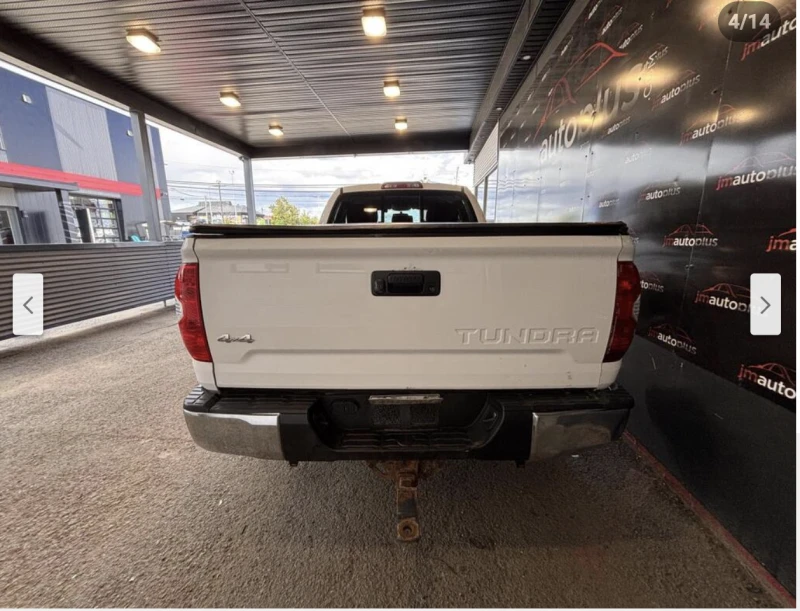 Toyota Tundra 5.7* V8* DOUBLE* CAB* ПОДГРЕВ* КАМЕРА* КЕЙЛЕС* , снимка 4 - Автомобили и джипове - 51890988