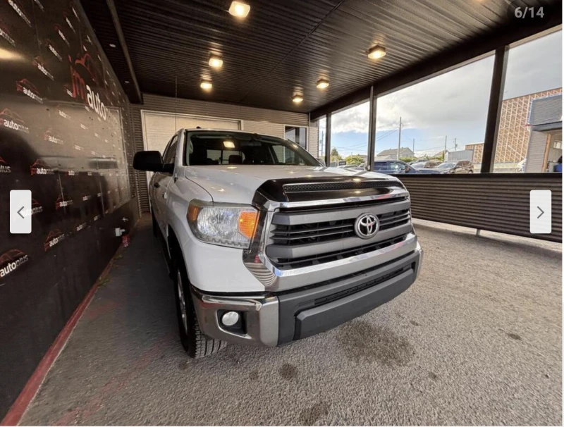 Toyota Tundra 5.7* V8* DOUBLE* CAB* ПОДГРЕВ* КАМЕРА* КЕЙЛЕС* , снимка 6 - Автомобили и джипове - 51890988