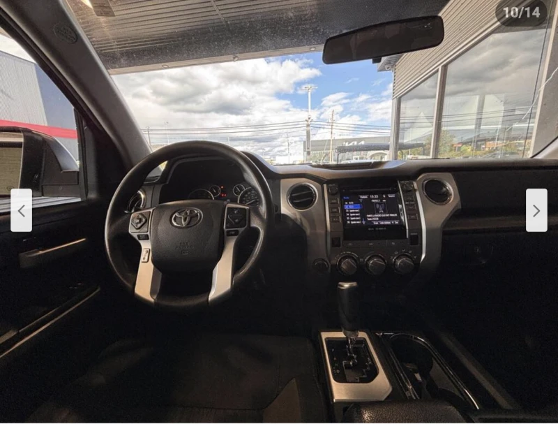 Toyota Tundra 5.7* V8* DOUBLE* CAB* ПОДГРЕВ* КАМЕРА* КЕЙЛЕС* , снимка 8 - Автомобили и джипове - 51890988