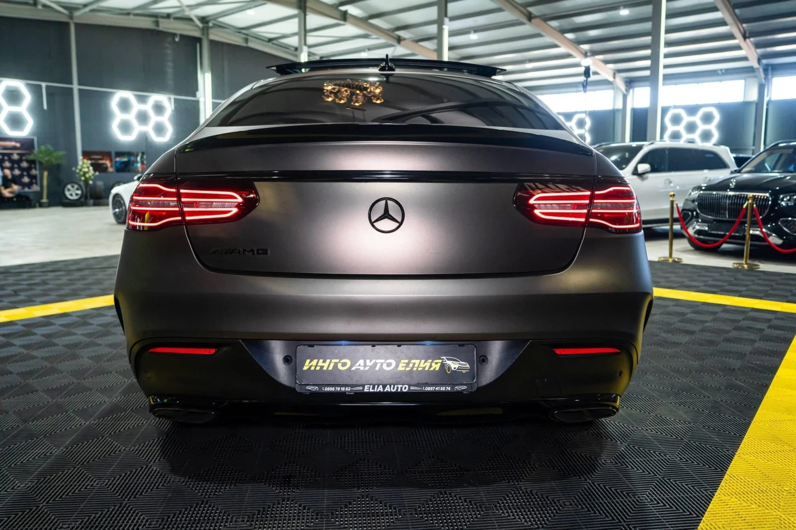 Mercedes-Benz GLE 43 AMG COUPE LED DESIGNO ПАНО H&K ЛИЗИНГ 100%, снимка 7 - Автомобили и джипове - 55852840