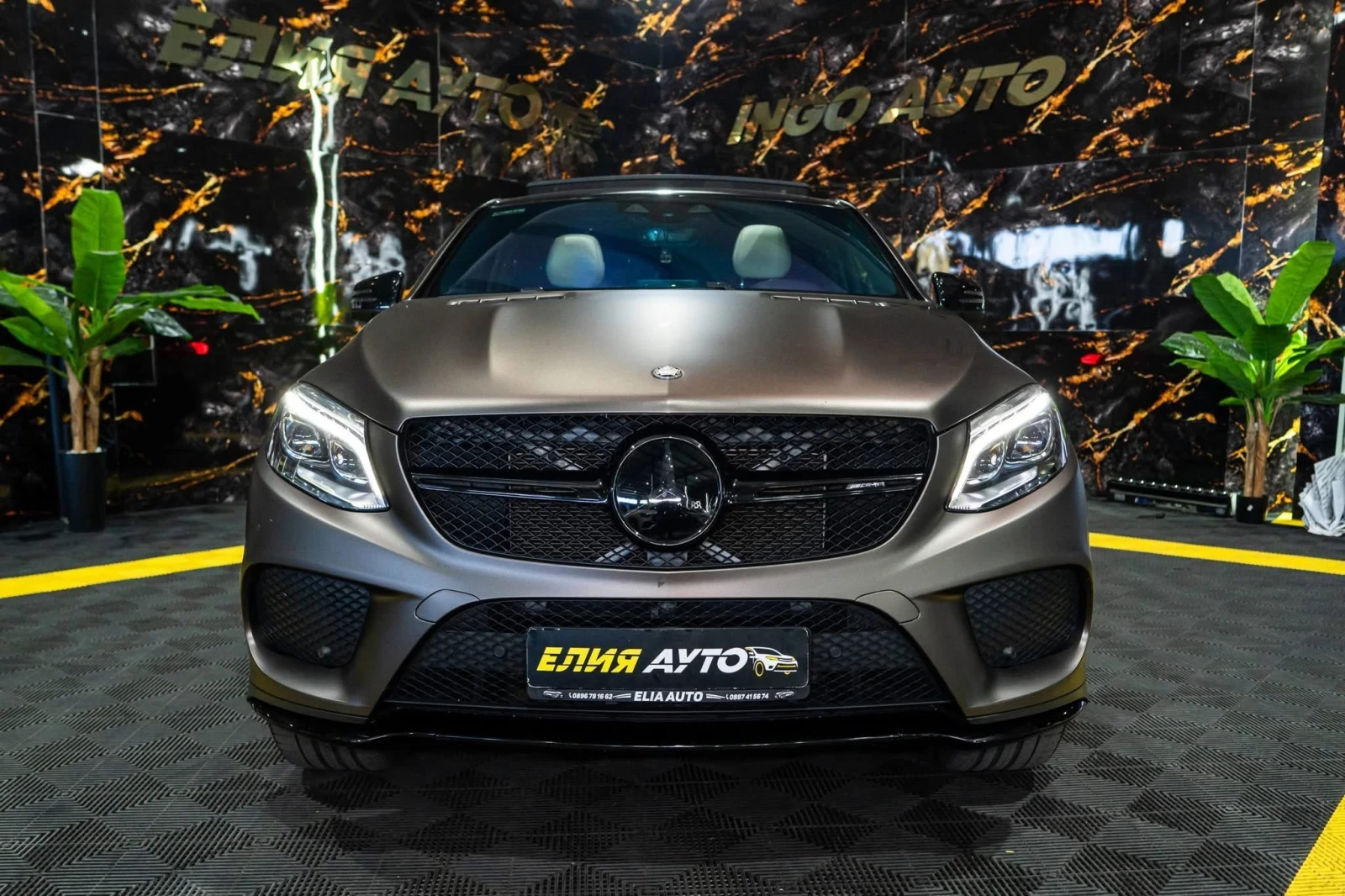 Mercedes-Benz GLE 43 AMG COUPE LED DESIGNO ПАНО H&K ЛИЗИНГ 100%, снимка 3 - Автомобили и джипове - 55852840