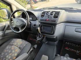 Mercedes-Benz Vito 2.2CDI-150кс= АВТОМАТ= 8МЕСТА= КЛИМАТРОНИК, снимка 14 - Бусове и автобуси - 53697118